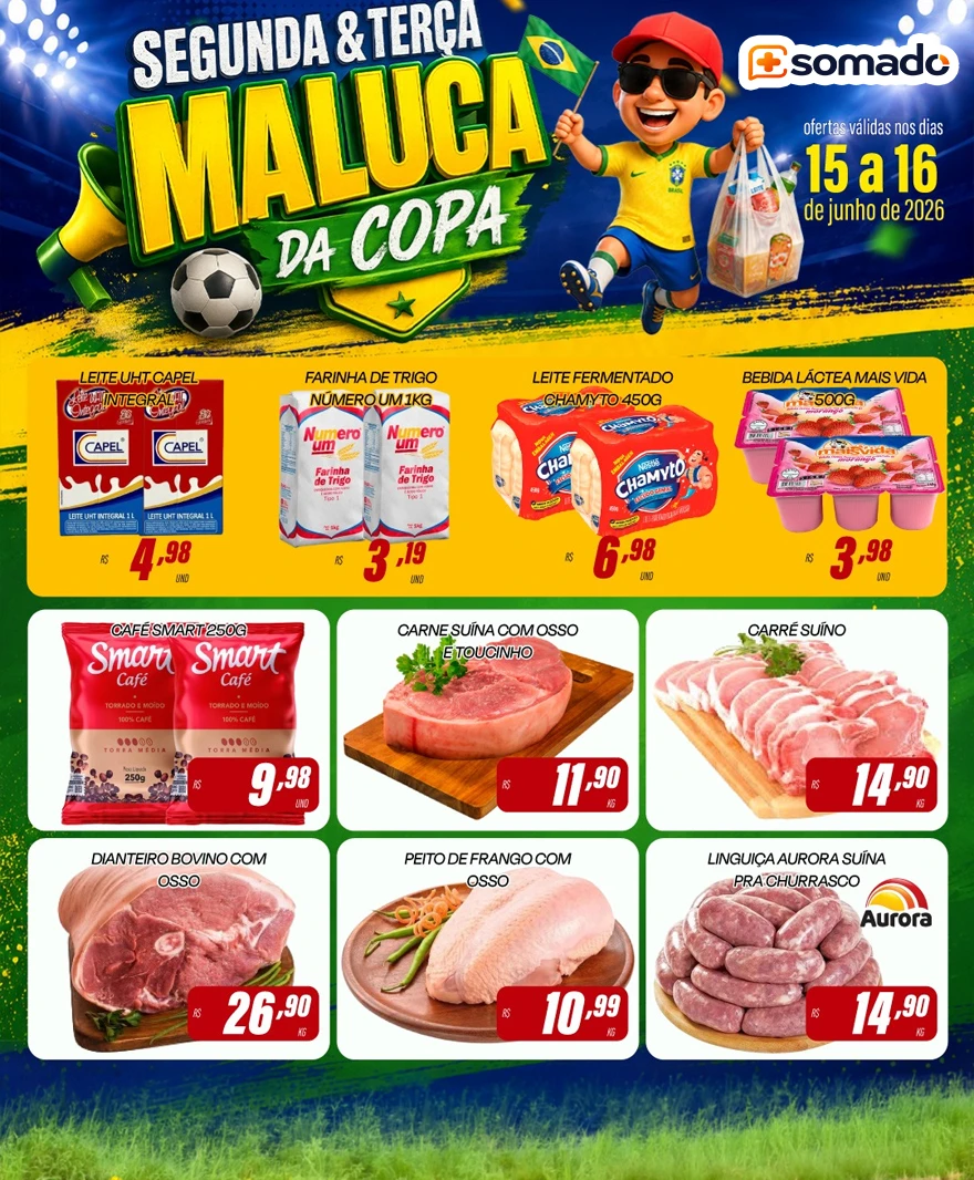 Encarte produzido pela somado